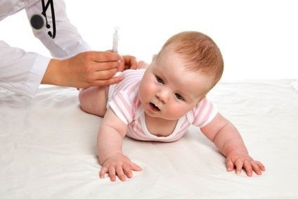 Očkování kojenec