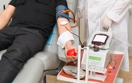 dárce krve, odběř krve