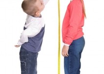 Děti, metr, měření výšky, růst
