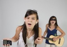 zpěv dívek